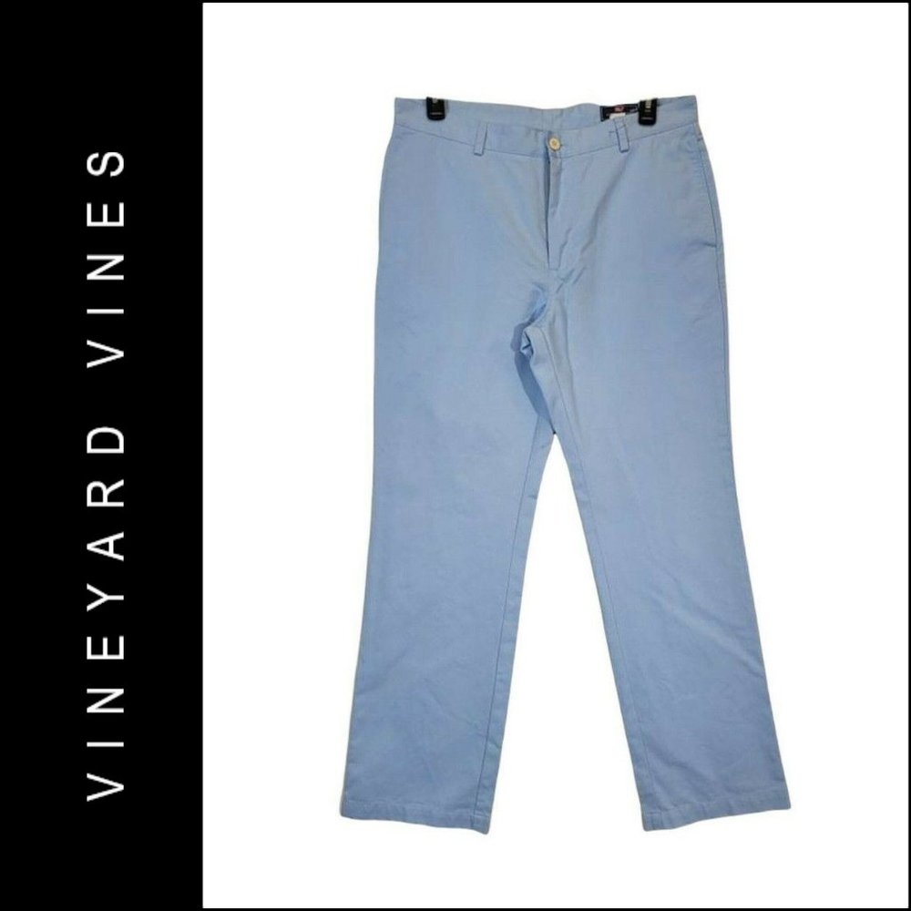 Vineyard Vines Men Flat Front Straight Pants 36